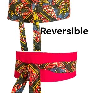 Vibrant Reversible Waist Belt